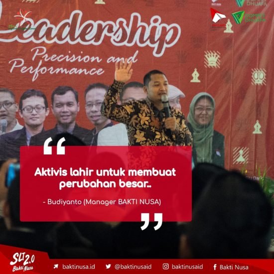 Aktivis Lahir untuk Perubahan Besar