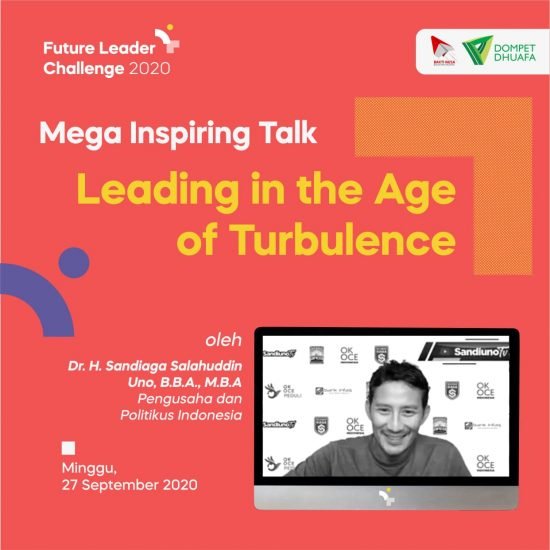 Sandiaga Uno Tingkatkan Komitmen, Konsistensi, dan Karakter Pemuda di Future Leader Challenge (FLC) 2020