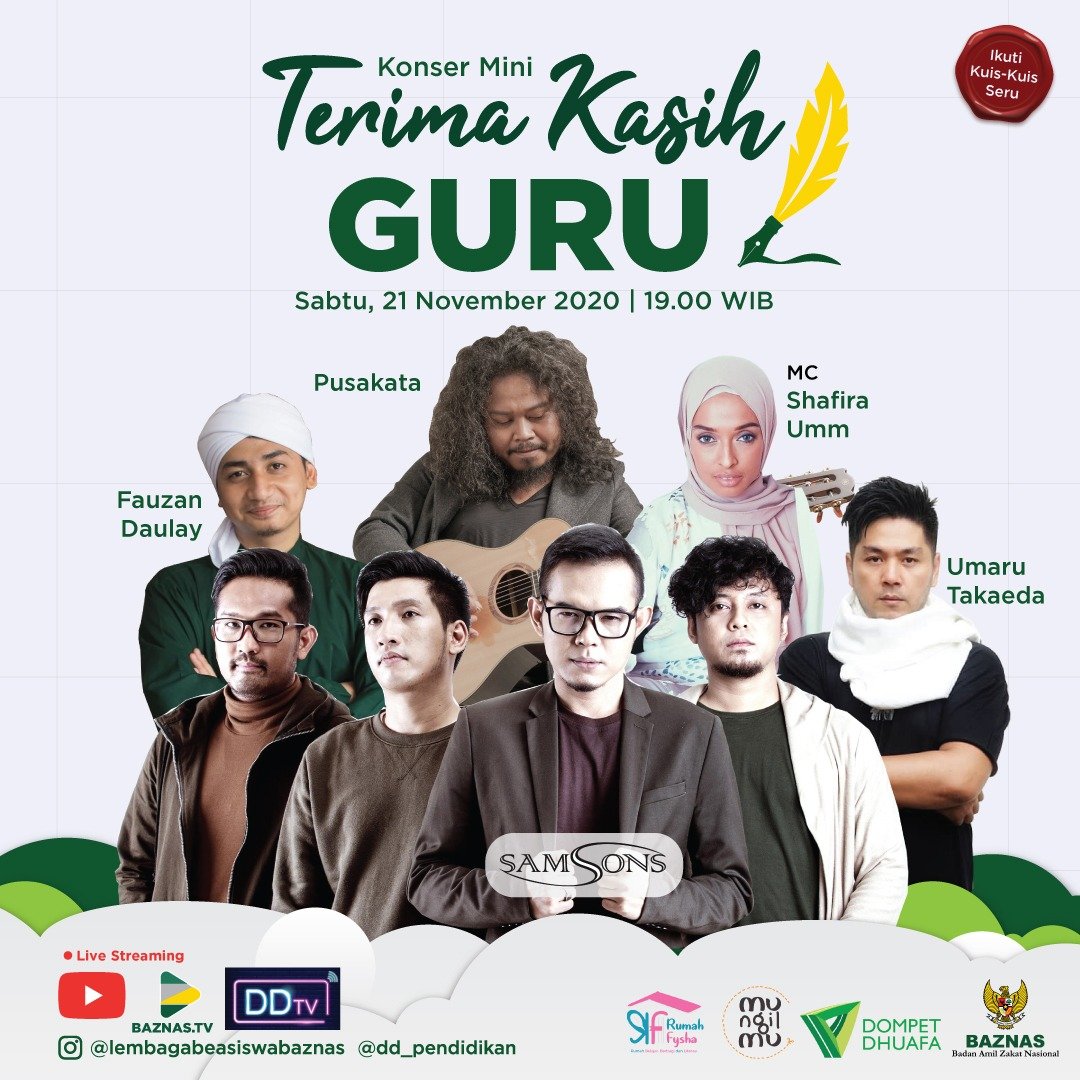 YUK IKUTAN KONSER MINI TERIMA KASIH GURU